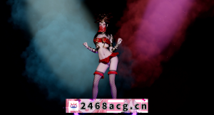 【3D/全动态/VAM】彩鳞&朱竹清 性感黑丝御姐站立一字马抽插 【1V+2G】-猫咪社