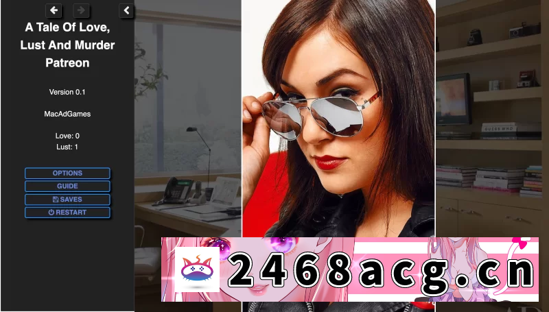 图片[3]-[无码-汉化] 【PC/HTML/机翻/真人全动态】A Tale of Love, Lust & Murder [v0.13] [4+11.16G][百度盘]-猫咪社